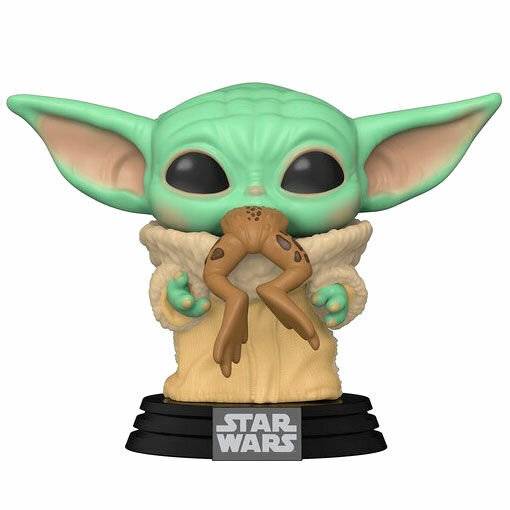 POP Figur Star Wars Mandalorian Das Kind mit Frosch