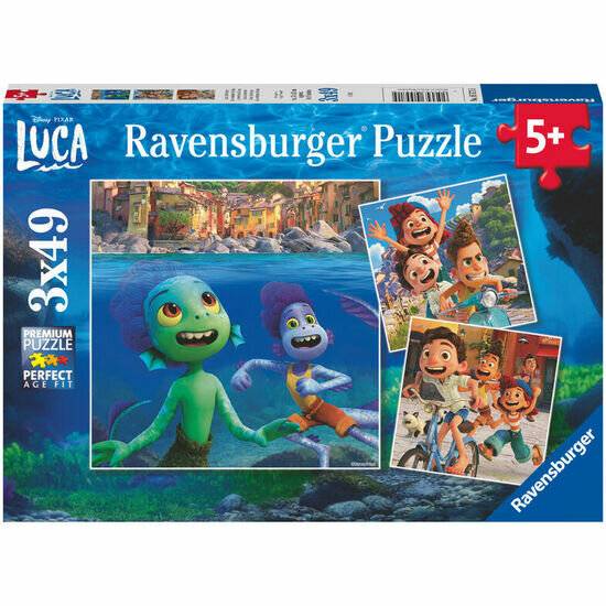 Disney Luca Puzzle 3x49pzs 3x49St.