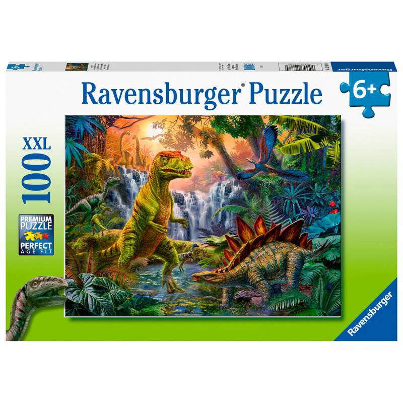 Dinosaurier-Oase-Puzzle XLL 100 Stück