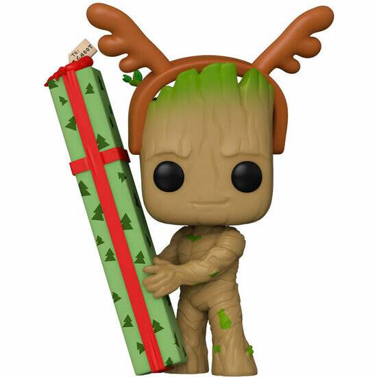 Guardians of the Galaxy Holiday Special POP! Heroes Vinyl Figur Groot 9 cm