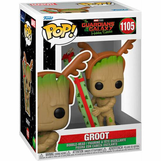Guardians of the Galaxy Holiday Special POP! Heroes Vinyl Figur Groot 9 cm