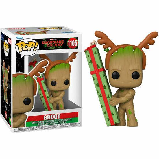 Guardians of the Galaxy Holiday Special POP! Heroes Vinyl Figur Groot 9 cm