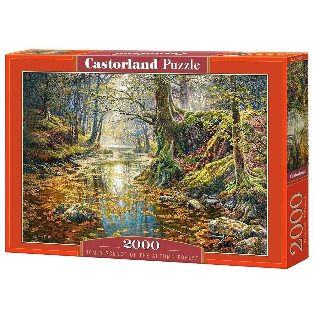puzzle Reminiszenz an den Wald 2000 Teile