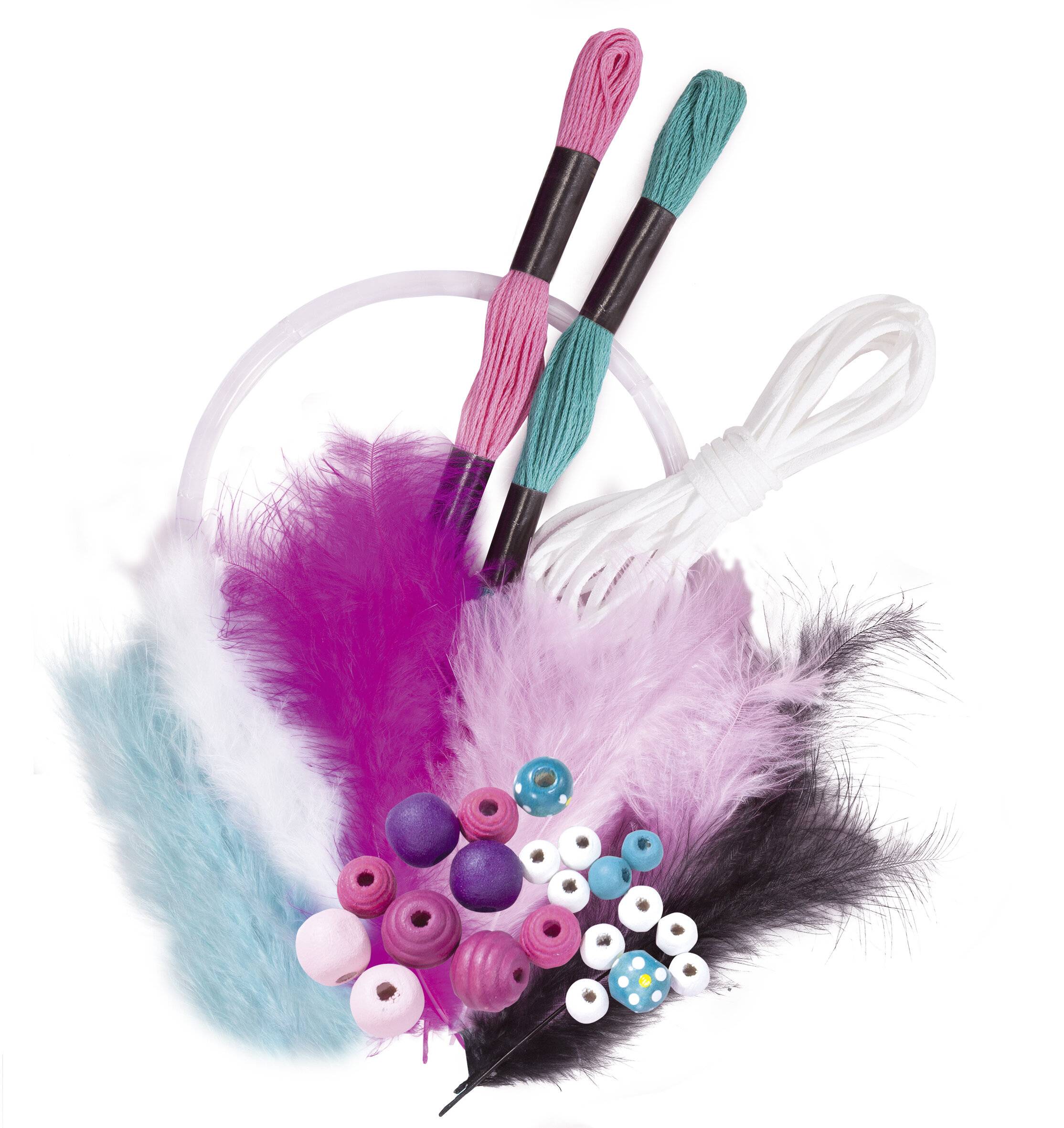 Traumfänger-Set GIRLY, 35 Teile
