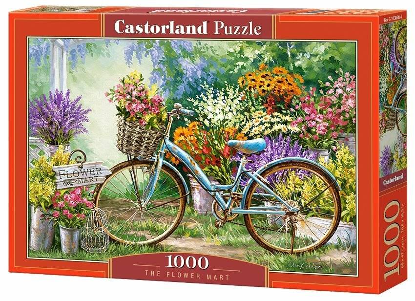 Jigsaw The Flower Mart Puzzles 1000 Teile