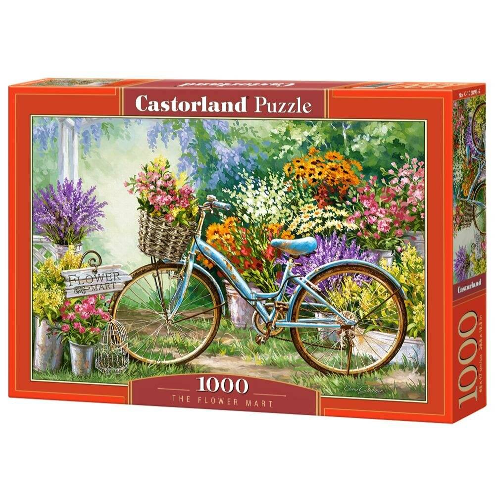 Jigsaw The Flower Mart Puzzles 1000 Teile