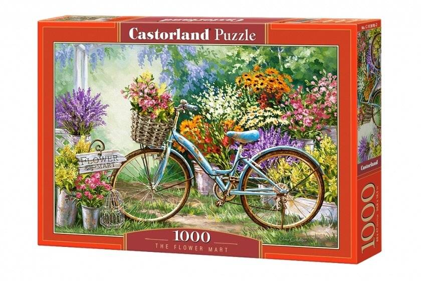 Jigsaw The Flower Mart Puzzles 1000 Teile