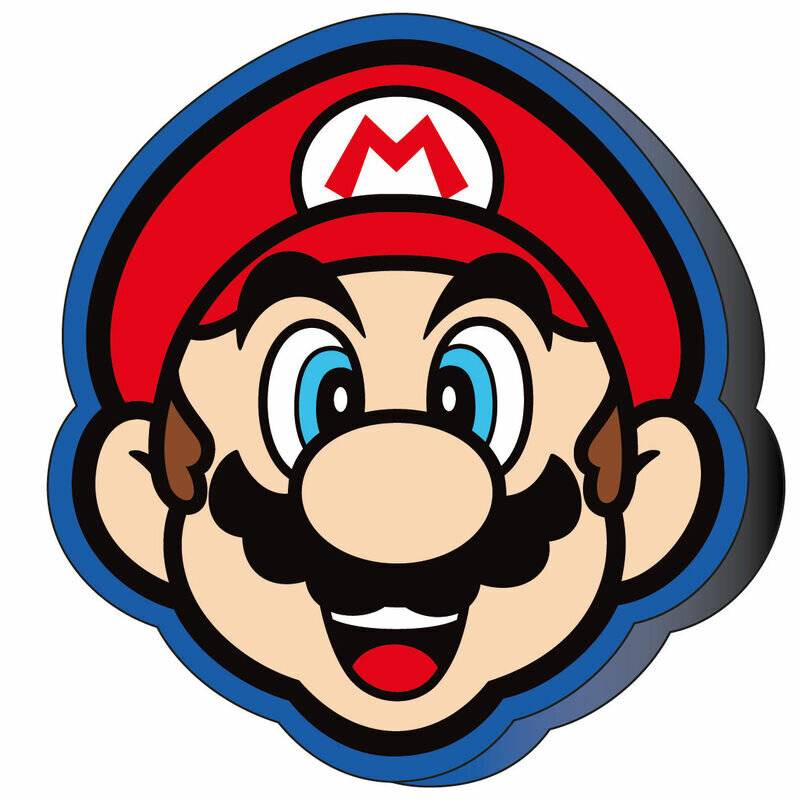 Super Mario Bros Mario 3D Kissen 35cm