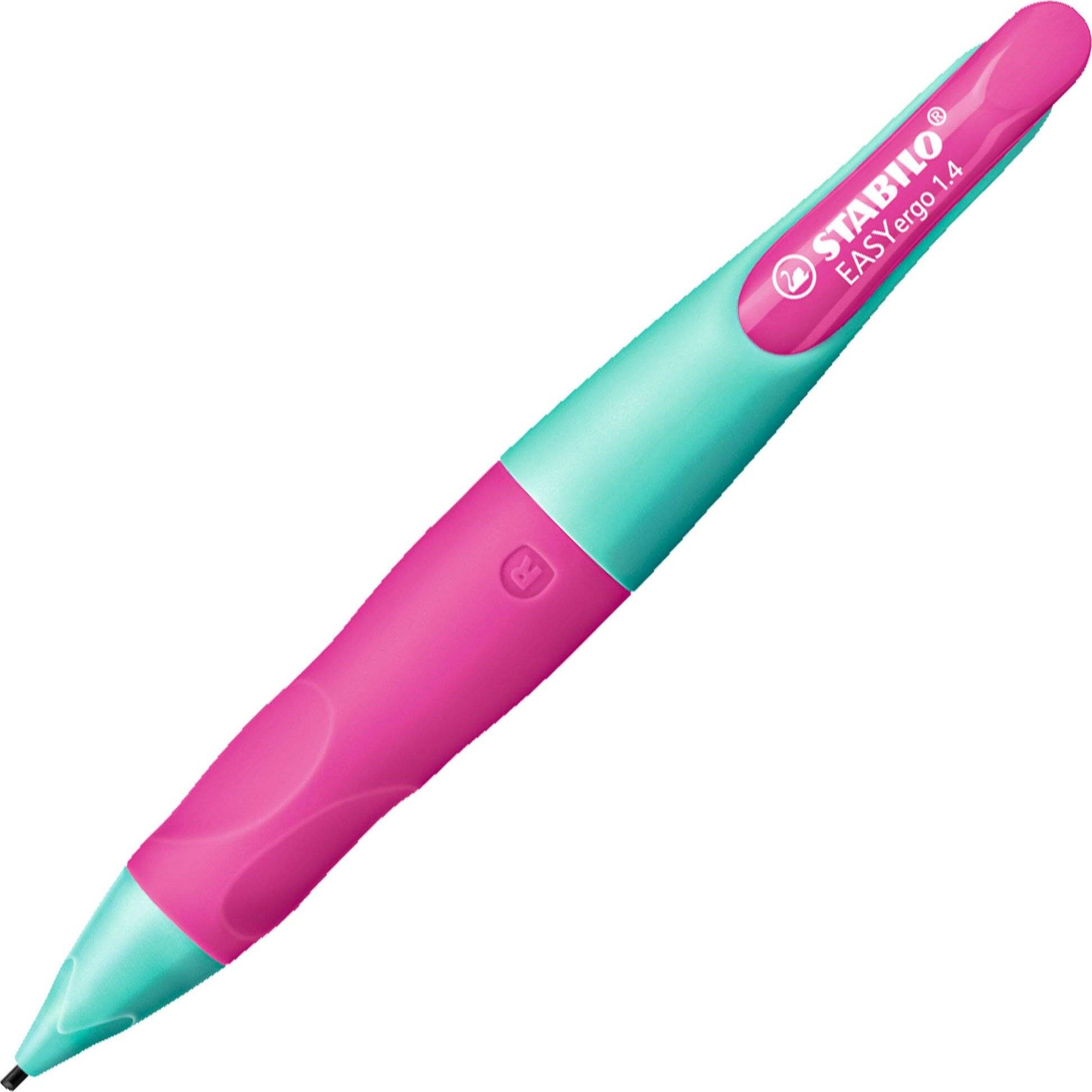 Druckbleistift EasyErgo 1,4mm L türkis-neonpink Linkshänder Stabilo