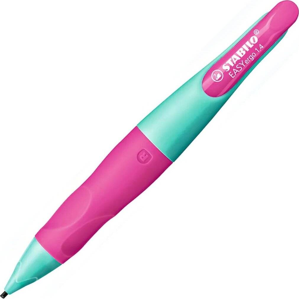 Druckbleistift EasyErgo 1,4mm R türkis-neonpink Rechtshänder Stabilo