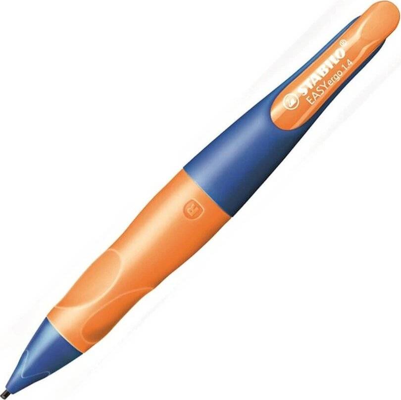 Druckbleistift EasyErgo 1,4mm R ultramarine- neonorange Rechtshänder Stabilo