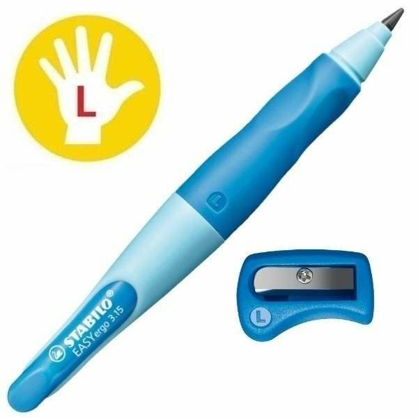 Druckbleistift Easy Ergo 3,15mm L hellblau-blau Linkshänder Stabilo