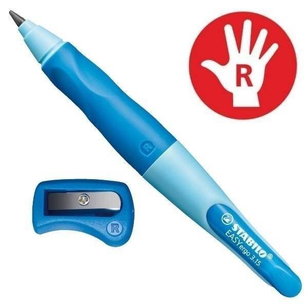 Druckbleistift Easy Ergo 3,15mm R hellblau-blau Rechtshänder Stabilo