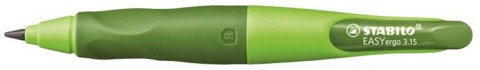 Druckbleistift Easy Ergo 3,15mm R hellgrün-dunkel- grün Rechtshänder Stabilo