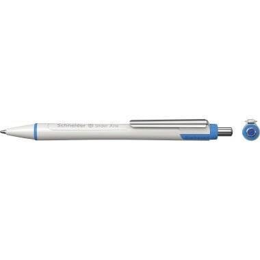 SCHNEIDER Kugelschreiber Schneider Slider Xite 1332 - weiß/blaues Gehäuse Mine XB blau