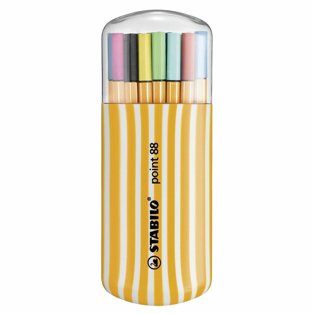 Stabilo Point 88 Zebrui Box 20er Grundfarben