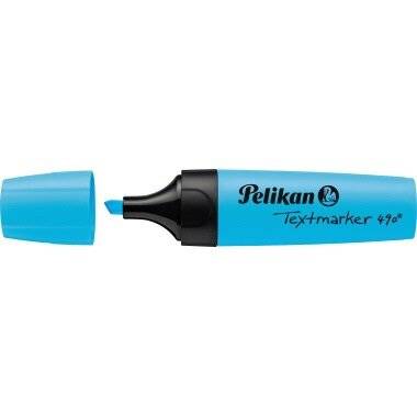 Textmarker 490 Pelikan leuchtblau 814133