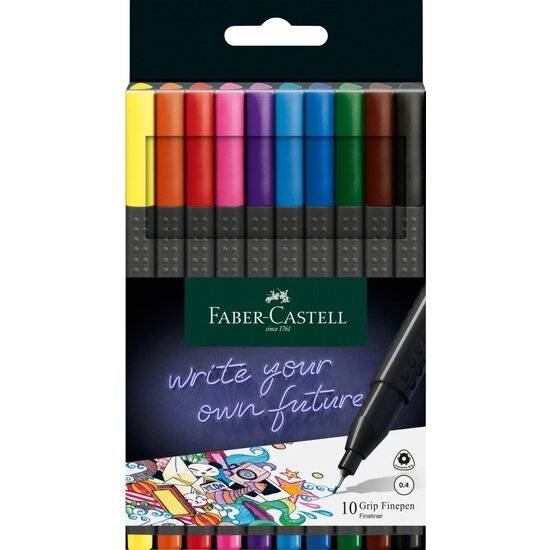 Fineliner Grip Finepen 10er-Sc.