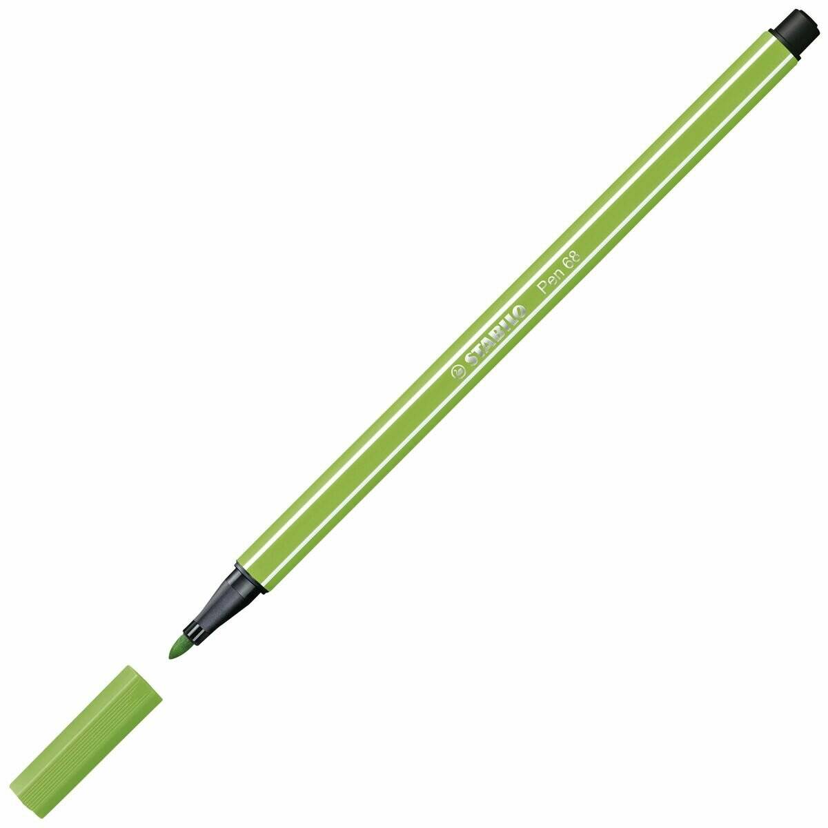 Stabilo-Pen 68 Color- Parade 20er in Kunststoff Box anthrazit-hellblau