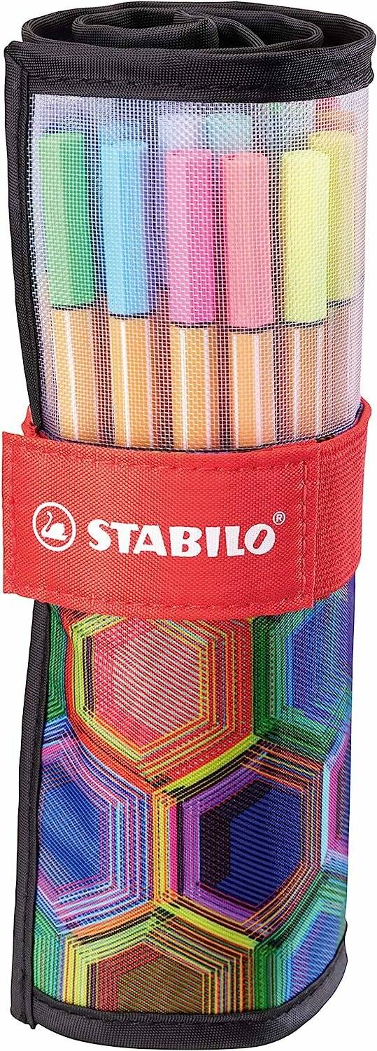 Stabilo-Point 88 Roller- Set Arty Edition 25er Klett-/Reissverschluss
