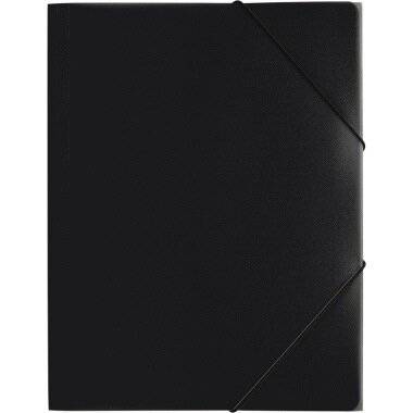Pagna Eckspannmappe 21613 Lucy Trend A4 PP schwarz