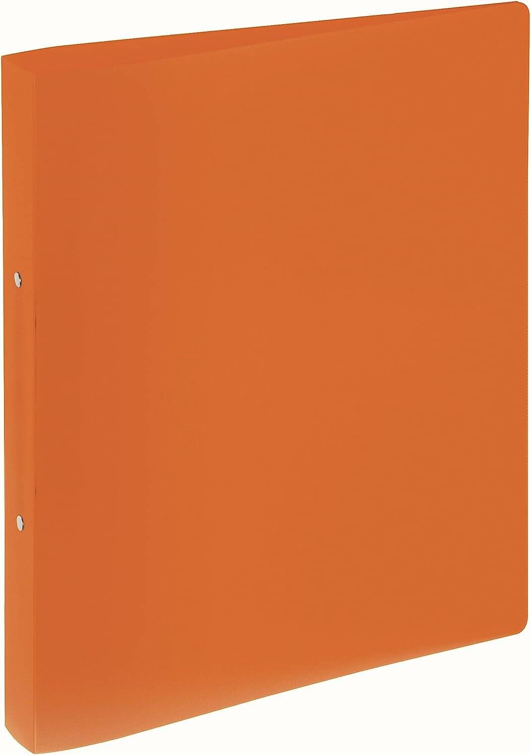 Ringbuch A4 2-Ring 25mm Lucy Basic PP orange