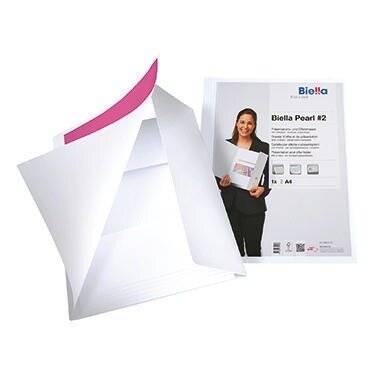 Ordnungsmappe Pearl 2 3 Innenklappen 245x315mm matt laminiert für 190 Blatt