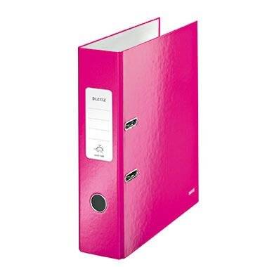Ordner A4 breit Wow pink metallic Leitz