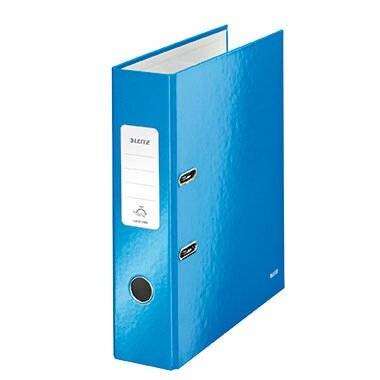 Ordner A4 breit Wow blau metallic Leitz