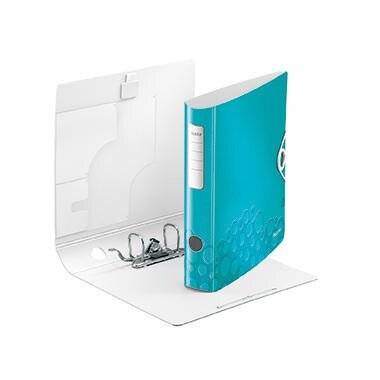 Ordner A4 schmal Wow eisblau metallic Leitz