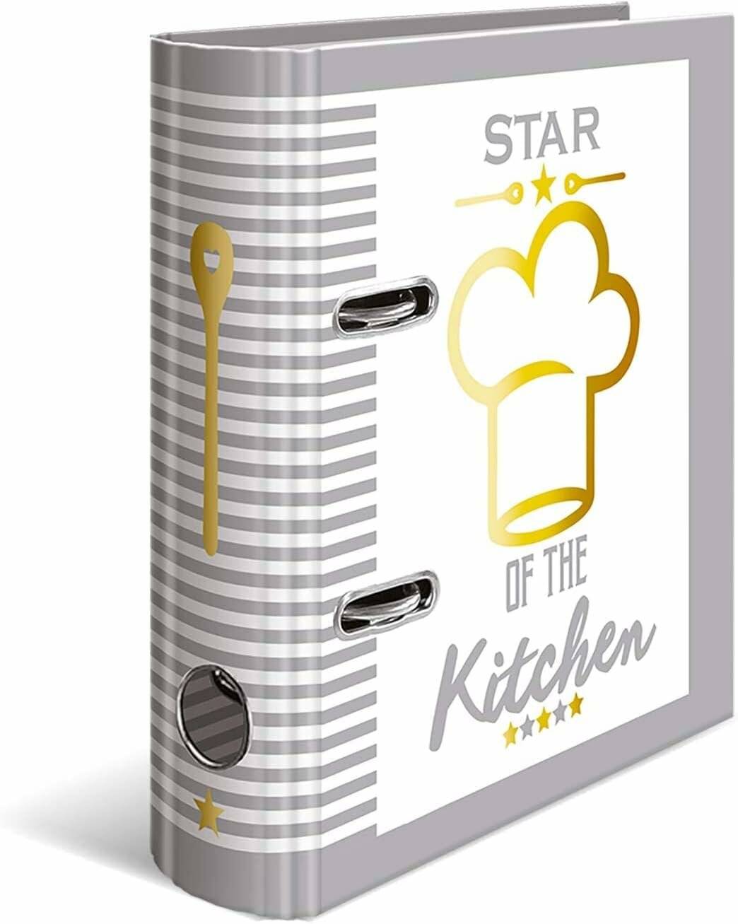 Herma Motivordner Star of the Kitchen 15416, A5 hoch 70mm breit