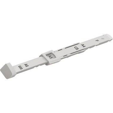 LEITZ Locher Anschlagschiene Leitz NeXXt 1727 - dunkelgrau für Modell 5005, 5008, 5012, 5022, 5038, 5132 und 5138 2.Generation