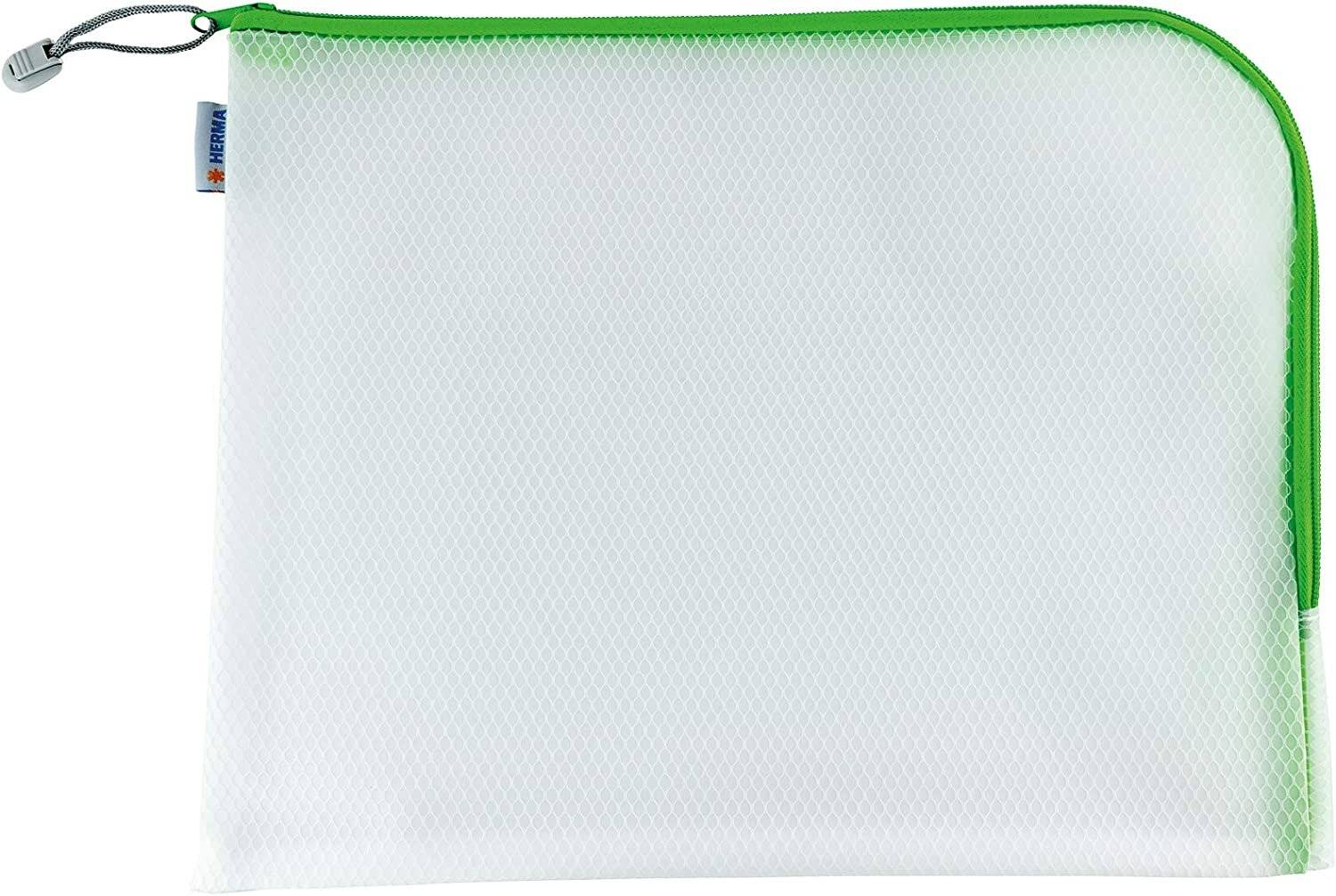 Herma Reiß verschlusstasche 36x28cm grü n