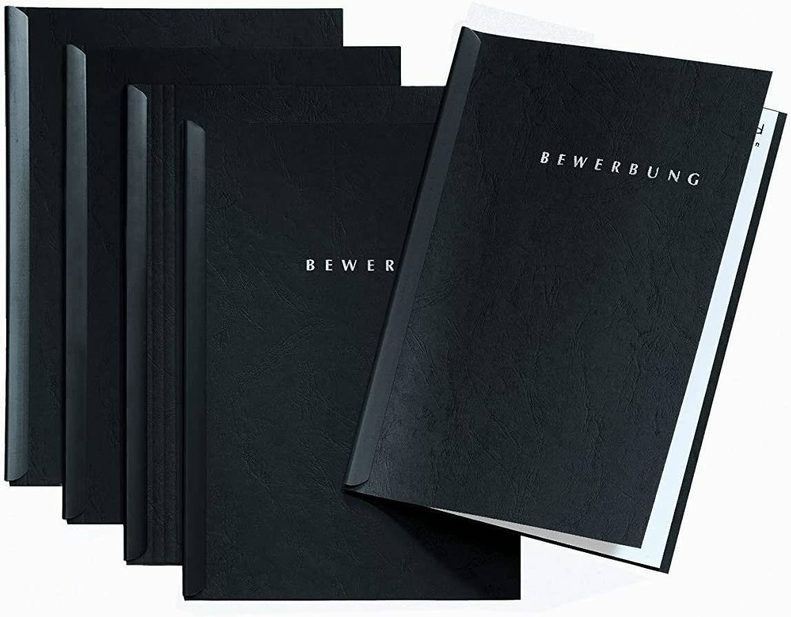 Pagna Bewerbungsmappeart mit Klemme A4 bis schwarz