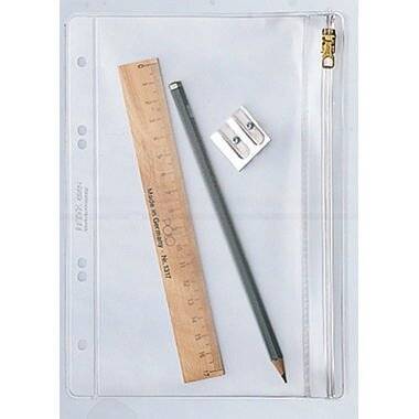 Leitz Gleitverschlussbeutel 4045 PVC mit Lochung A5 transparent
