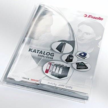 Leitz Sichthüllen Maxi 4053-00-00 mit Falte