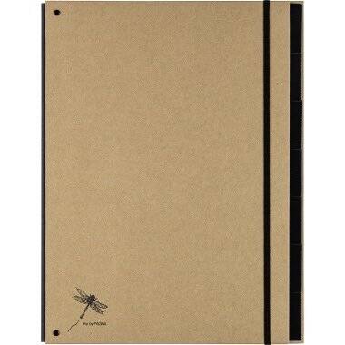 Pagna Pultordner Pur 44007-11 7Fä cher natur