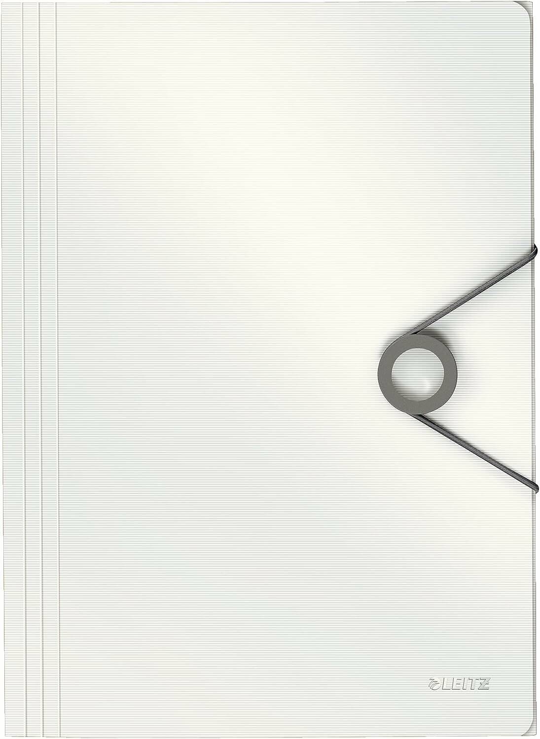 Leitz Eckspannmappe 4563 Solid A4 PP weiß