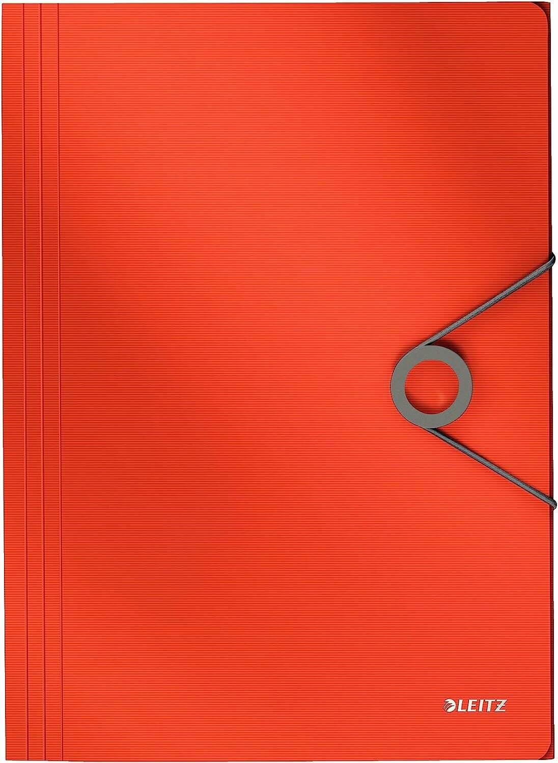 Leitz Eckspannmappe 4563 Solid A4 PP hellrot