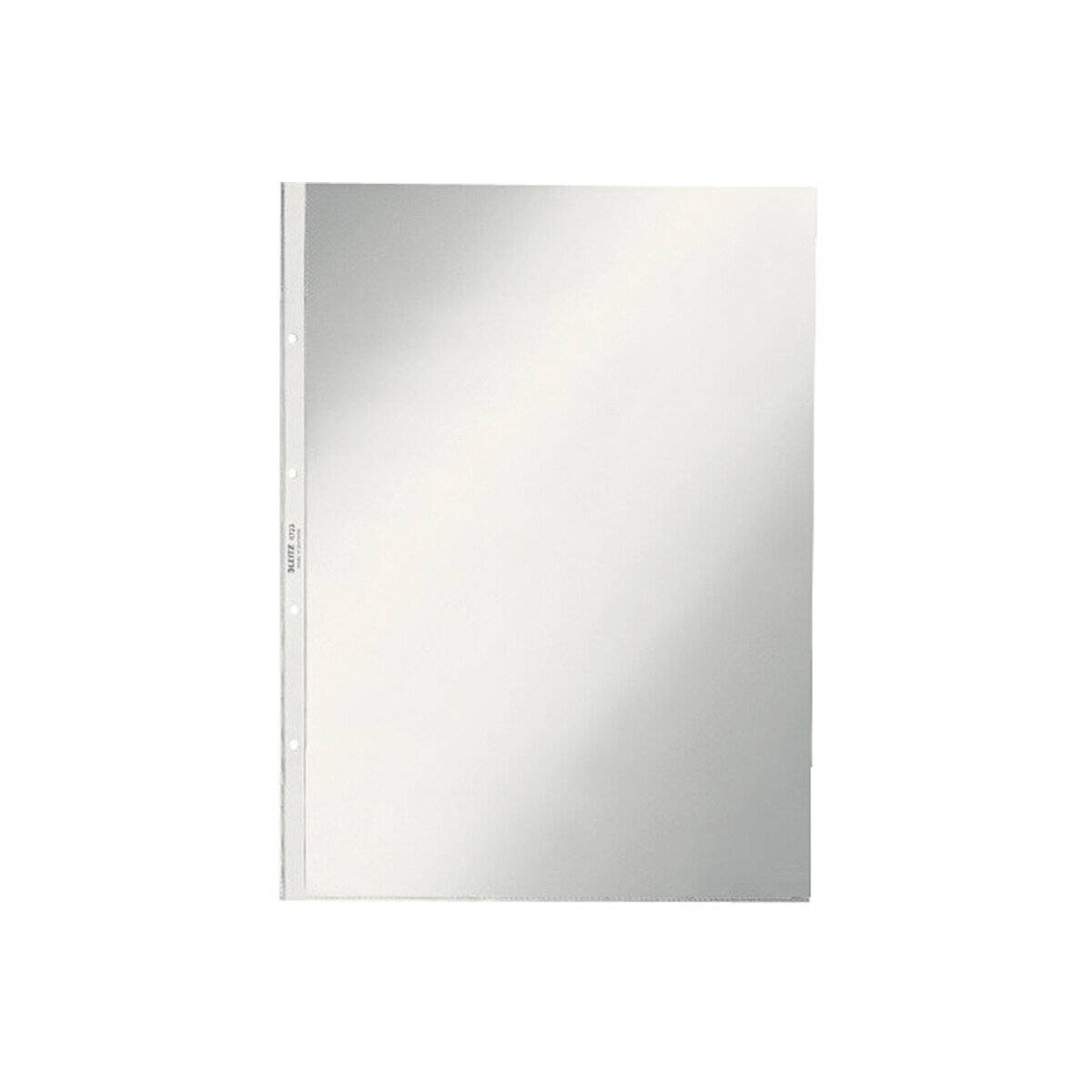 Leitz Prospekthü llen 4702-00-00 A3, transparent genarbt, oben offen, 0,10mm