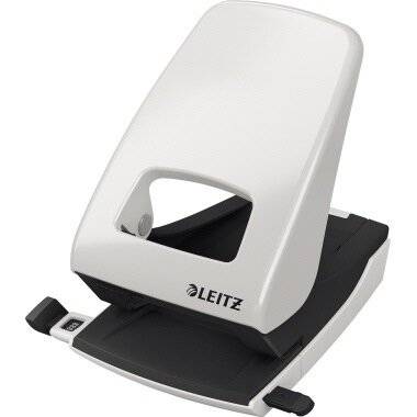 Registratur-Locher 5138 mit Schiene Hellgrau