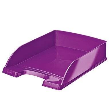 Briefkorb A4 Wow violett metallic Leitz
