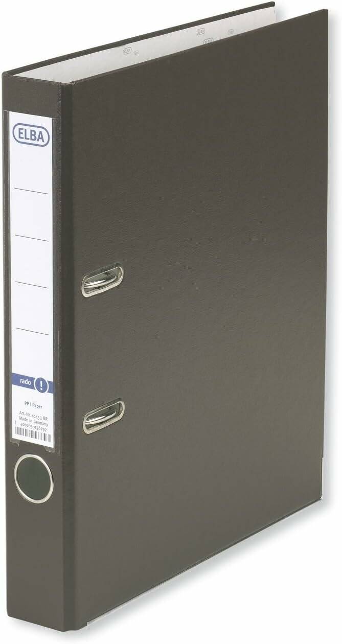 Ordner PP Smart A4 50mm braun 10453BR-100023252