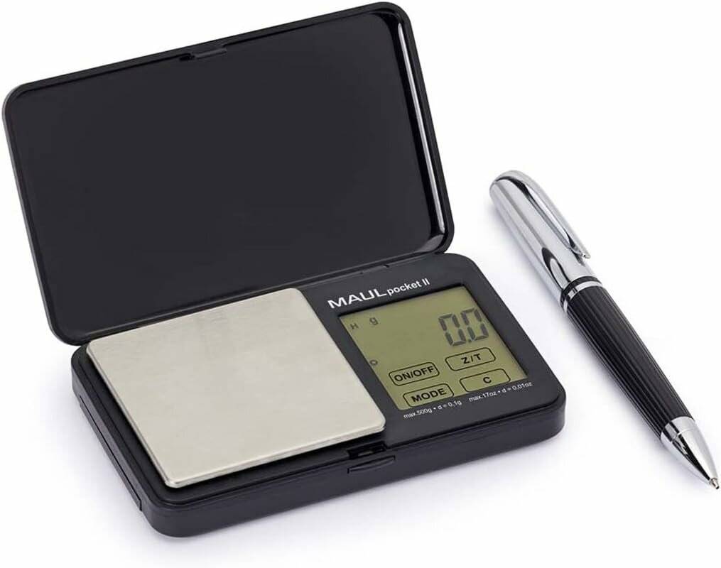 Taschen-Briefwaage Maulpoket II schwarz