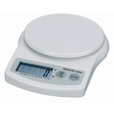 Briefwaage Alpha Batterie 2000G Weiss