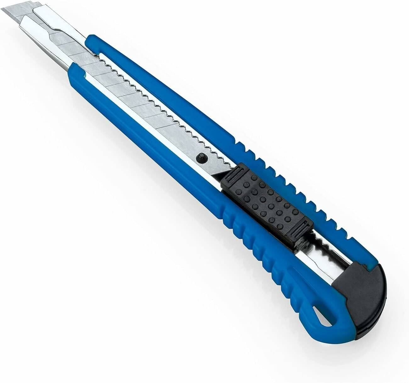 Cutter blau Klinge 9mm Metallführung Dahle Kunststoffgehäuse