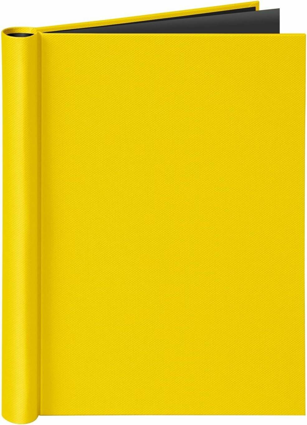 Klemmbinder A4 Velocolor gelb 20mm 150Blatt passend für Prospekthüllen