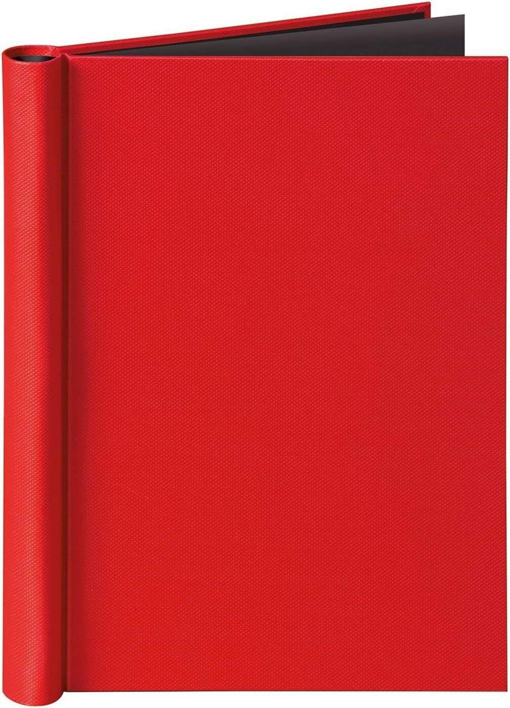 Veloflex Klemmbinder 4944 321, A4, fü r ca. 150 Blatt, Karton, rot