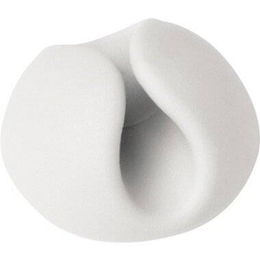 Kabelclip selbstklebend 20x12mm 6ST grau Carvoline für 1 Kabel