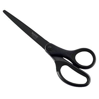 Schere Titan Anti-Haft schwarz Leitz